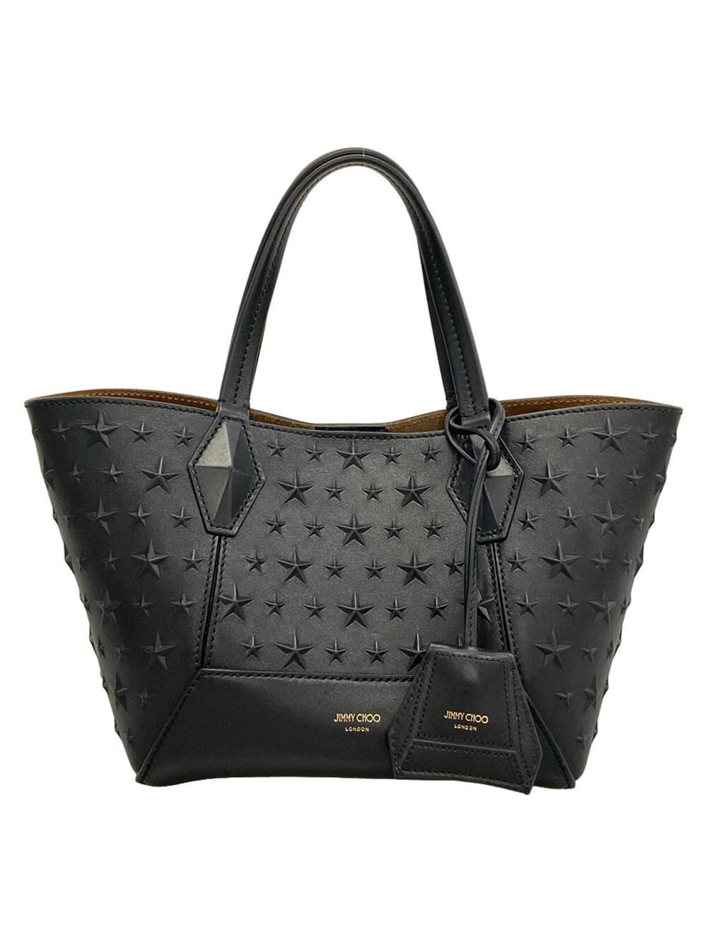 Jimmy Choo Diamond Tote (Small) Black #358626J91B
